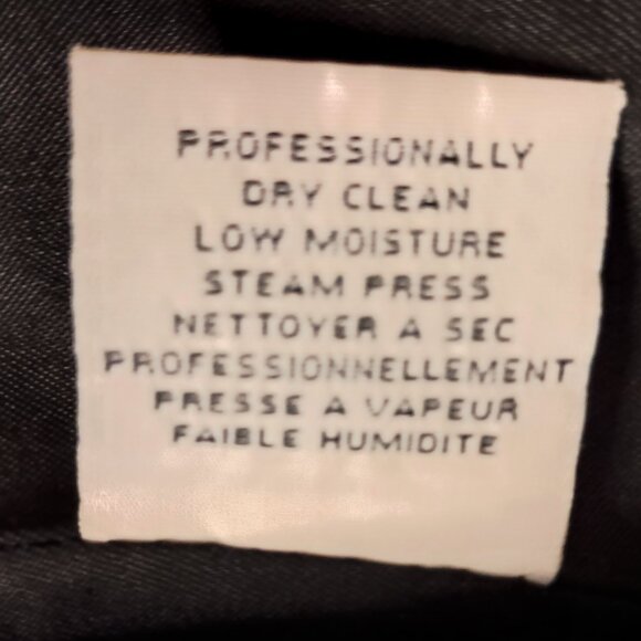 Talbots 100% Wool Black Double-Breasted Peacoat Women’s Size 10 Classic Coat - Picture 10 of 16